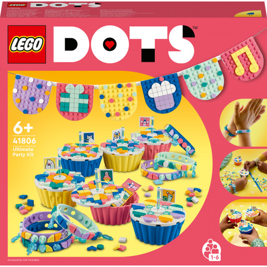  LEGO® 41806 DOTS Šauniausias vakarėlio rinkinys 