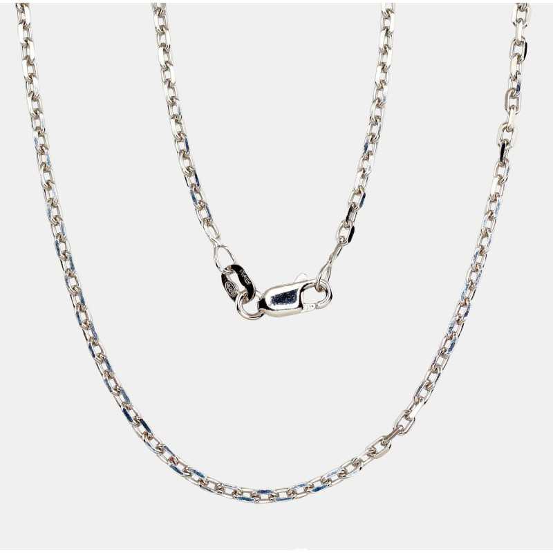 Sidabrinė grandinėlė Anchor 2.1 mm , briaunų apdirbimas deimantu