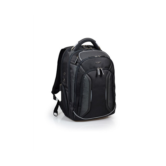  Port Designs Melbourne Fits up to size 15.6 ", Black, Shoulder strap, Waterproof cover, Backpack 