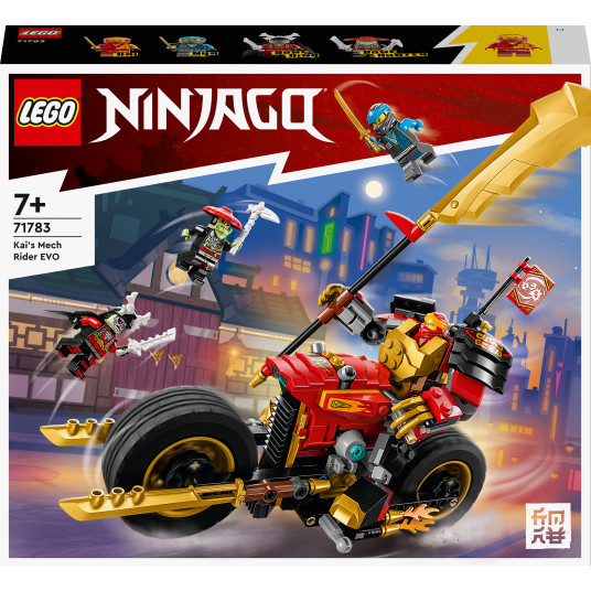  LEGO® 71783 NINJAGO® Kai robotas motociklas EVO 