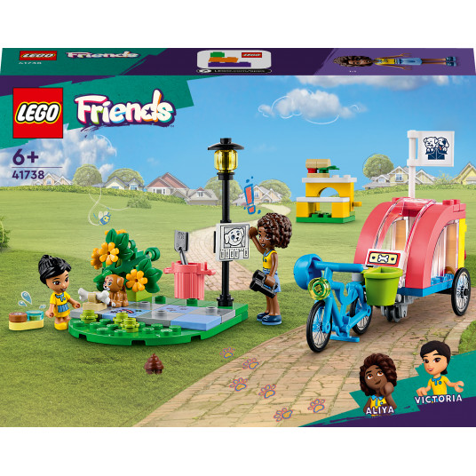  LEGO® 41738 FRIENDS Šunų gelbėjimo dviratis 