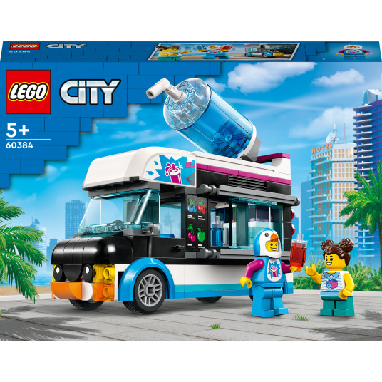  LEGO® 60384 CITY Kioskelis ant ratų „Pingvinas“ 