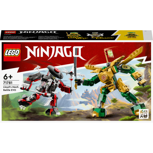  LEGO® 71781 NINJAGO® Lloyd kovinis robotas EVO 