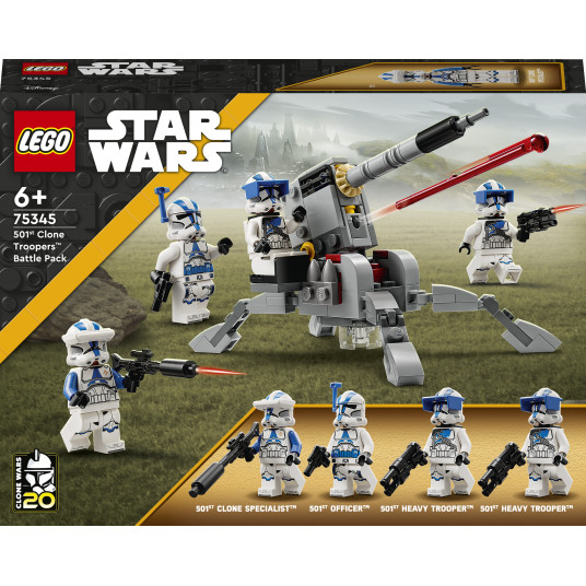  LEGO® 75345  Star Wars 501-ojo būrio klonų karių kovos rinkinys 