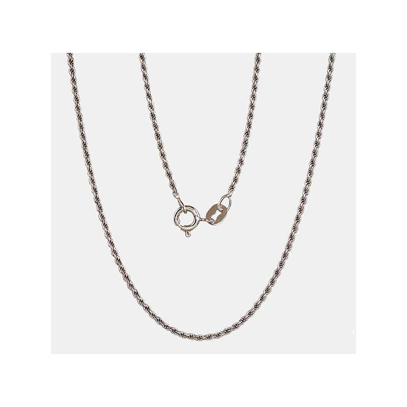 Sidabrinė grandinėlė Rope 1,3 mm