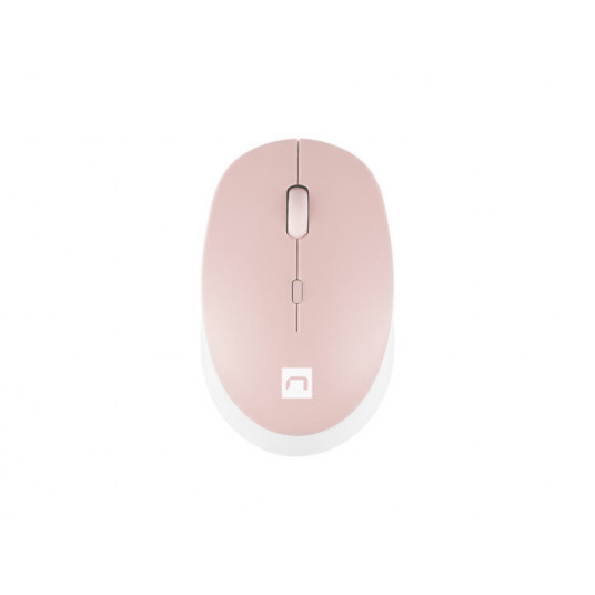  Natec Mouse Harrier 2 	Wireless, White/Pink, Bluetooth 