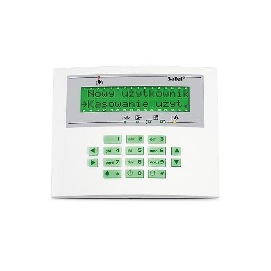  KEYPAD LCD /INTEGRA GREEN/INT-KLCDL-GR SATEL 