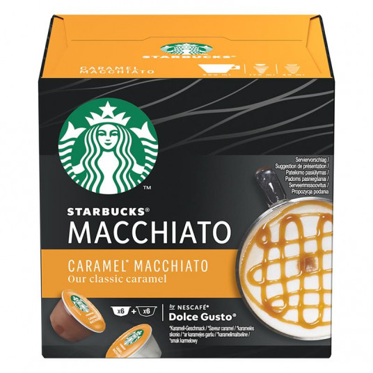  Coffee capsules Starbucks Caramel Macchiato 