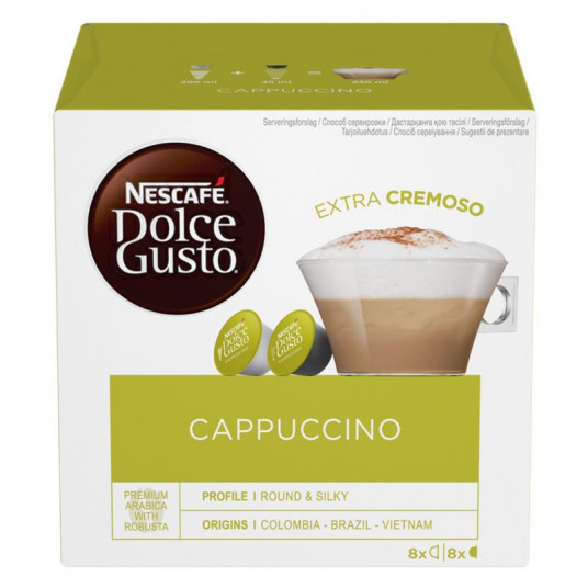  Coffee capsules Dolce Gusto Cappuccino 