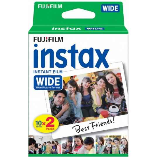  Momentinės fotoplokštelės instax WIDE GLOSSY(10plx2) 