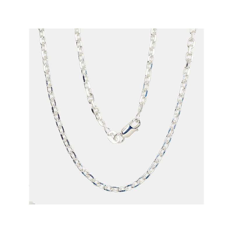 Sidabrinė grandinėlė Anchor 3 mm , briaunų apdirbimas deimantu