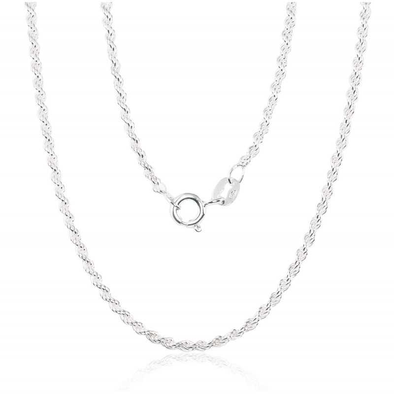 Sidabrinė grandinėlė Rope 2 mm