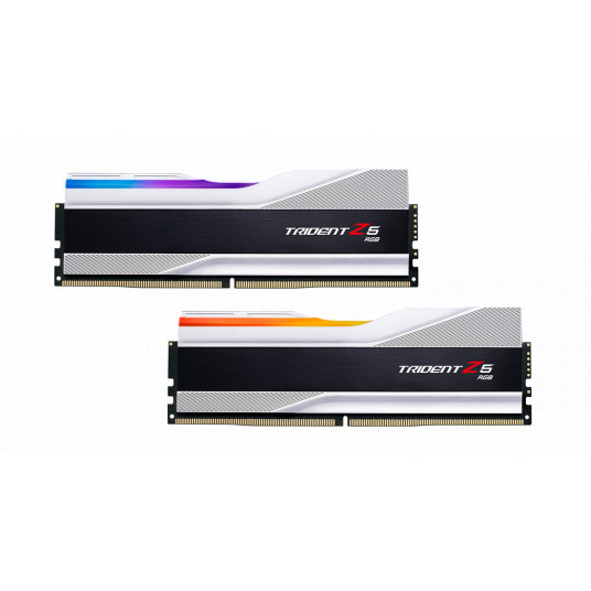  G.Skill Trident Z5 RGB 32 GB, DDR5, 6400 MHz, PC/server, Registered No, ECC No, Silver, 2x16 GB 