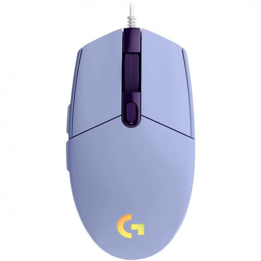  MOUSE USB OPTICAL G102 LIGHTSY/PURPLE 910-005854 LOGITECH 