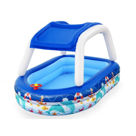  Vaikiškas baseinas Bestway Sea Captain, 213x155x132 