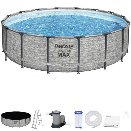  Karkasinis baseinas Bestway 488 x 122 cm 11 in 1 (5619E) 