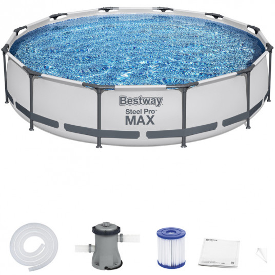  Karkasinis baseinas Bestway Steel Pro Max 8in1 366x76cm, 56416 