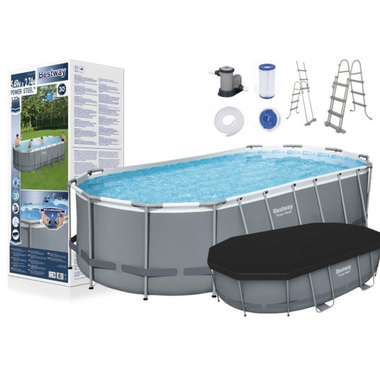 Baseinas Bestway Power Steel, 549x274x122