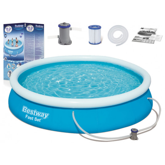  Pripučiamas baseinas "Fast Set" Bestway 366 x 76 cm 