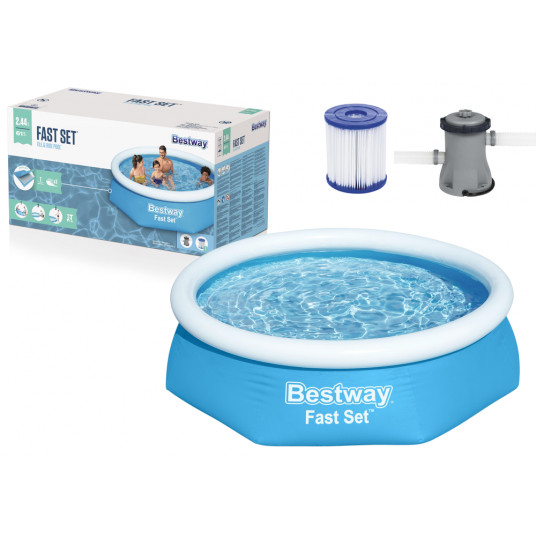 Bestway pripučiamas baseinas 244 x 61 cm
