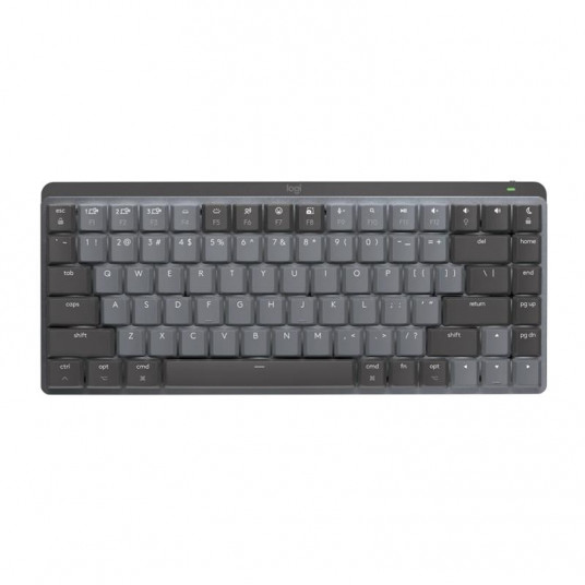  Keyboard Logitech MX Mehaaniline Mini for Mac SWE, tumehall(W) 