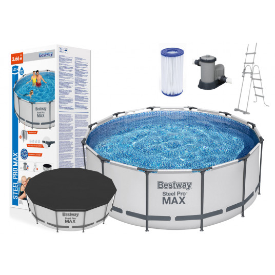  Baseinas Bestway Steel Pro Max, 366x122 