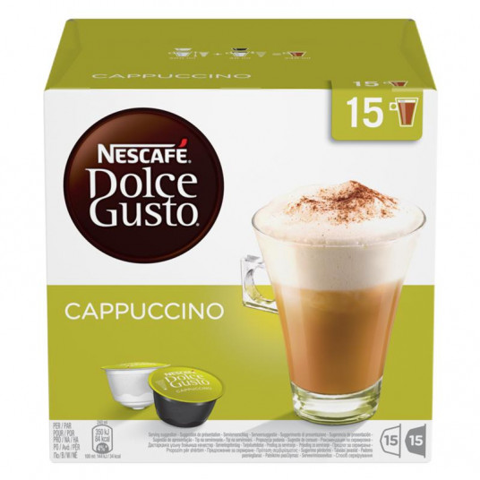  Coffee capsules Dolce Gusto Cappuccino 30pcs 