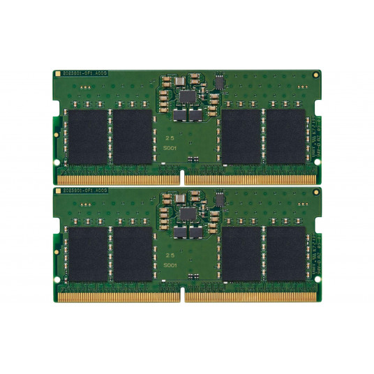  Kingston 	KVR56S46BS6K2-16 16 Kit (8GBx2) GB, DDR5, 5600 MHz, Notebook, Registered No, ECC No, 2x8 GB 