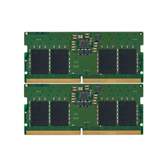  Kingston KVR52S42BS6K2-16 16 Kit (8GBx2) GB, DDR5, 5200 MHz, Notebook, Registered No, ECC No, 2x8 GB 