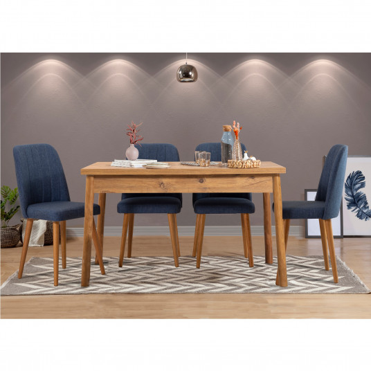 Valgomojo stalas su kėdėmis Hanah Home Costa 1048 - 1 A
