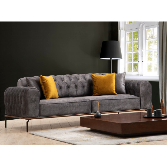 Sofa - lova Siesta antracito