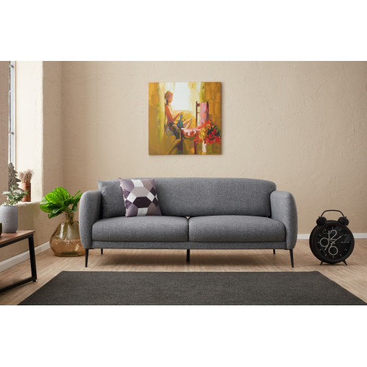 Sofa - lova Venus trivietė pilka