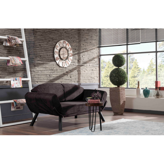 Sofa - lova Genzo juoda