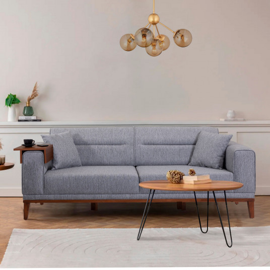 Sofa - lova Liones Tepsili pilka