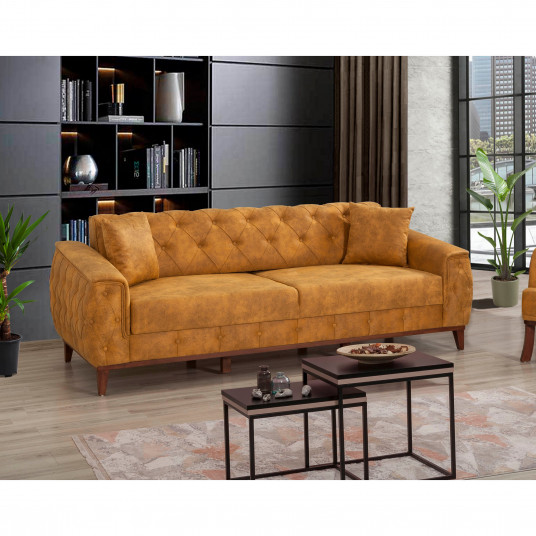 Sofa - lova Marta geltona
