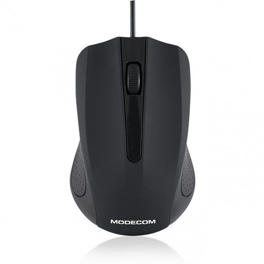  Modecom Wired MC-M9 Optical Mouse with USB / 1.8m / 1000 DPI / Black 