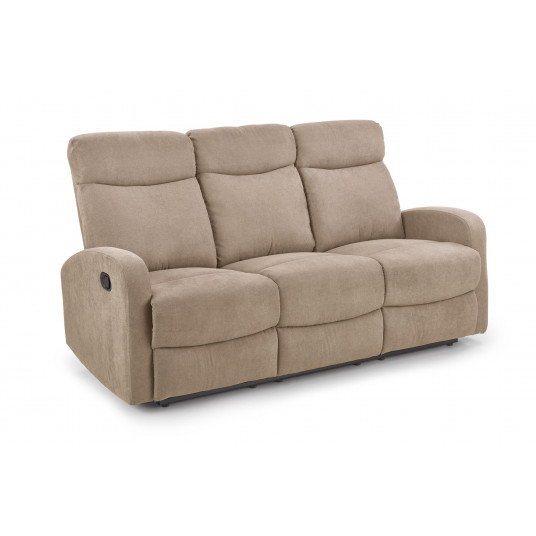 Sofa OSLO 3S su reglainerio funkcija beige