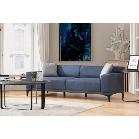 Sofa Petra 3 mėlyna