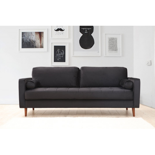  Sofa Rome juoda 