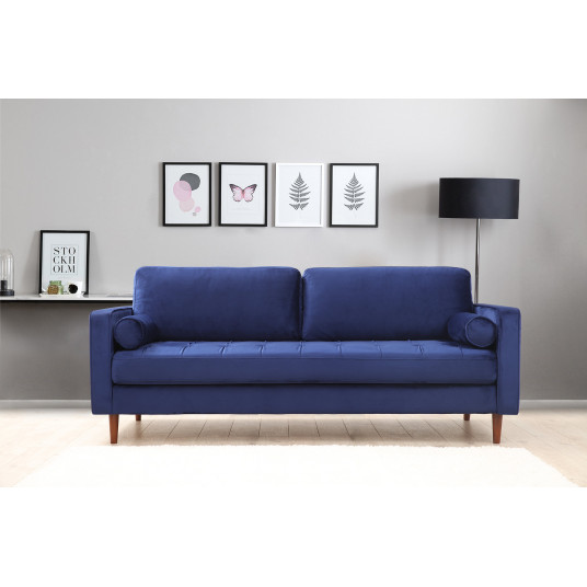 Sofa Rome mėlyna
