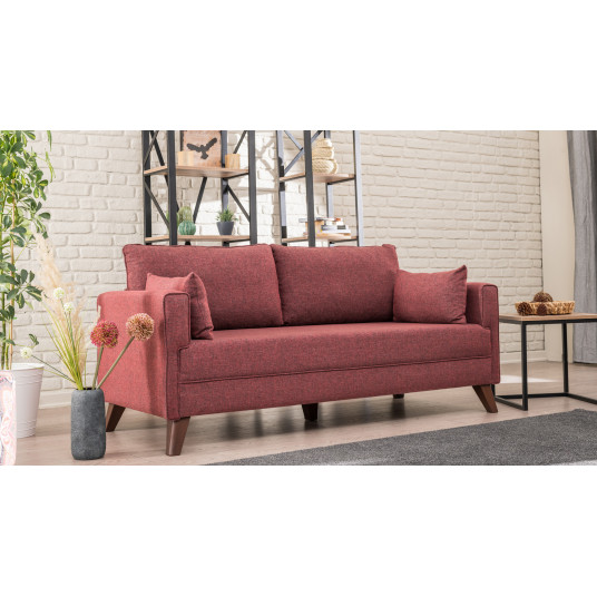 Sofa Bella For 2 Pr raudona