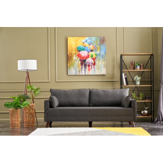 Sofa Bella For 3 Pr antracito