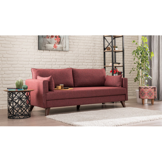 Sofa Bella For 3 Pr raudona