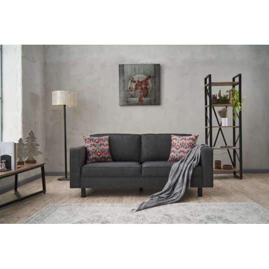  Sofa Kale Linen antracito 