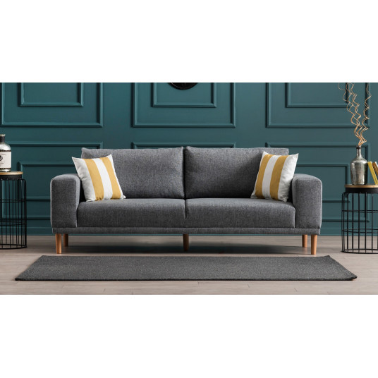  Sofa Franz pilka 
