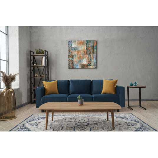 Sofa Kale Velvet mėlyna