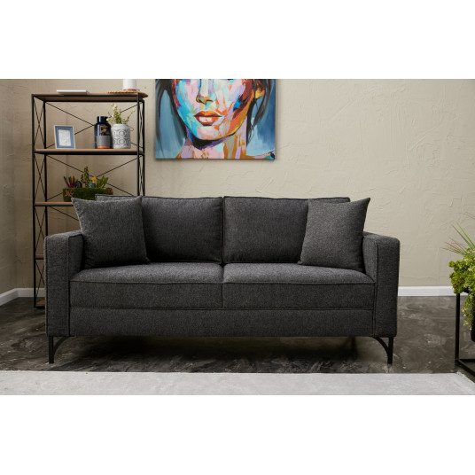 Sofa Berlin antracito, juoda