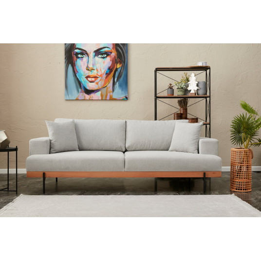Sofa Liva pilka