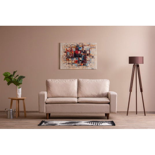 Sofa Lungo kreminė