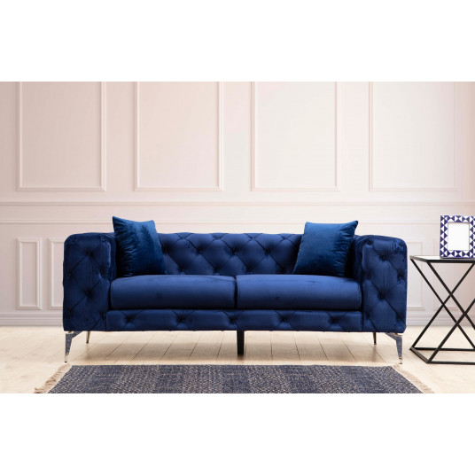 Sofa Como mėlyna